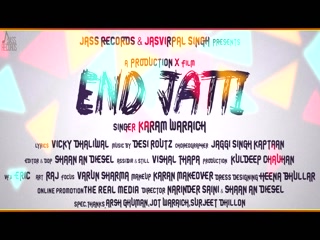 End Jatti Karam Waraich Video Song